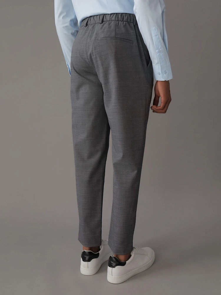 Pantalón Calvin Klein Slim Fit Logo Hombre Gris