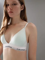 Brasier Calvin Klein Lightly Lined Triangle Mujer Verde