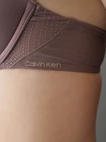 Brasier Calvin Klein Push Up Plunge Mujer Morado