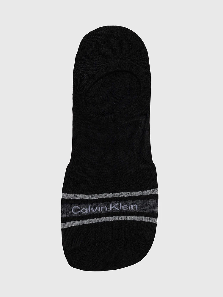 Calcetines Calvin Klein con Logo Bordado Paquete de 3 Hombre Multicolor - Talla: Única