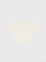 Bikini Calvin Klein con Bloque de Encaje Mujer Beige