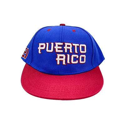 PUERTO RICO 21 - RED & BLUE