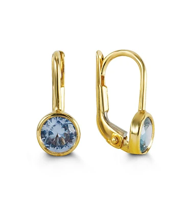 March French Back Droplet Earring