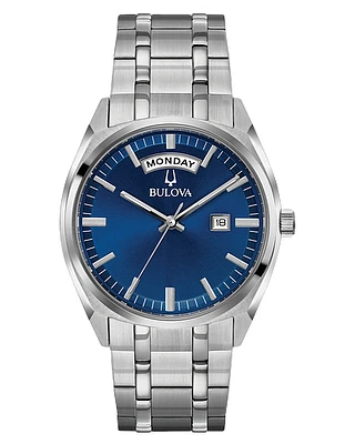 Bulova Sureyor Men's Blue Dial Watch 96C125