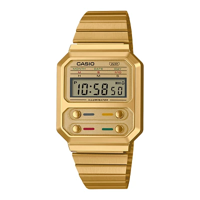 Casio Vintage Gold A100WEG-9