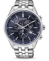 Citizen Eco-Drive Corso Silver-Tone Watch  (Model AT2141-52L)