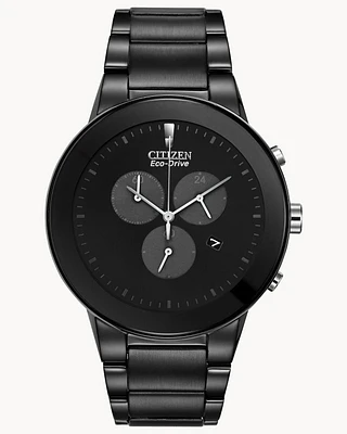 Citizen Eco-Drive  Axiom Black-tone Watch (Model AT2245-57E)