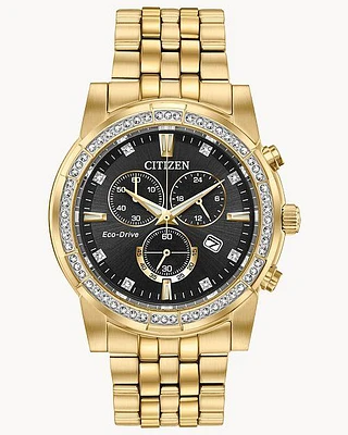 Citizen Eco-Drive Corso Gold-Tone Watch (Model AT2452-52E)