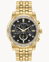 Citizen Eco-Drive Corso Gold-Tone Watch (Model AT2452-52E)