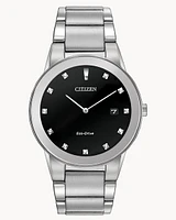 Citizen Eco-Drive Axiom Silver-tone Watch  (Model AU1060-51G)