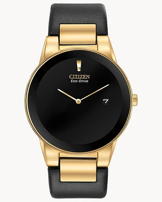 Citizen Eco-Drive Axiom Gold-Tone Watch (Model AU1062-05E)