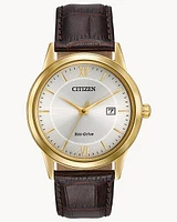 Citizen Eco-Drive Corso Silver-Tone Watch ( Model AW1232-04A)