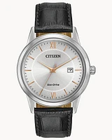 Citizen Eco-Drive Corso Silver-Tone Watch(Model AW1236-03AM