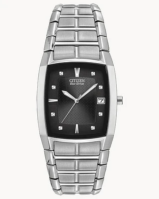 Citizen Eco-Drive Chandler Silver-tone Watch (Model BM6550-58E)