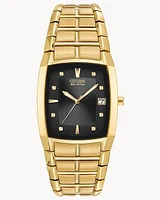 Citizen Eco-Drive Chandler Gold-Tone Strap Watch (Model BM6552-52E)