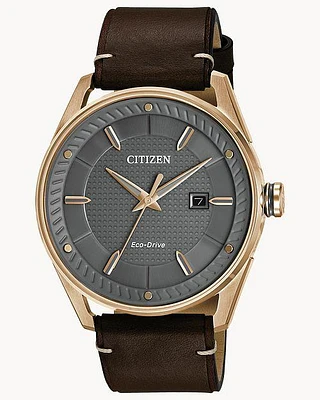 Citizen Eco-Drive Drive Rose-Tone Watch (Model BM6983-00H)