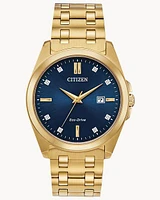 Citizen Eco-Drive Corso Diamonds Gold-tone Watch (Model BM7103-51L)