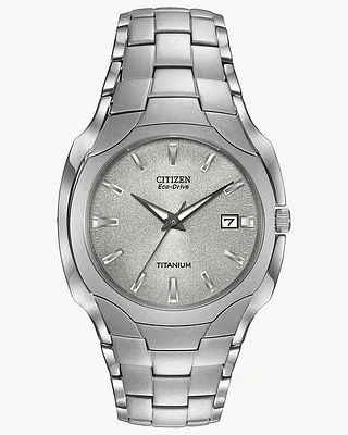 Citizen Eco-Drive Super Titanium Paradigm Silver-tone Watch (Model BM7440-51A)