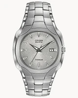 Citizen Eco-Drive Super Titanium Paradigm Silver-tone Watch (Model BM7440-51A)