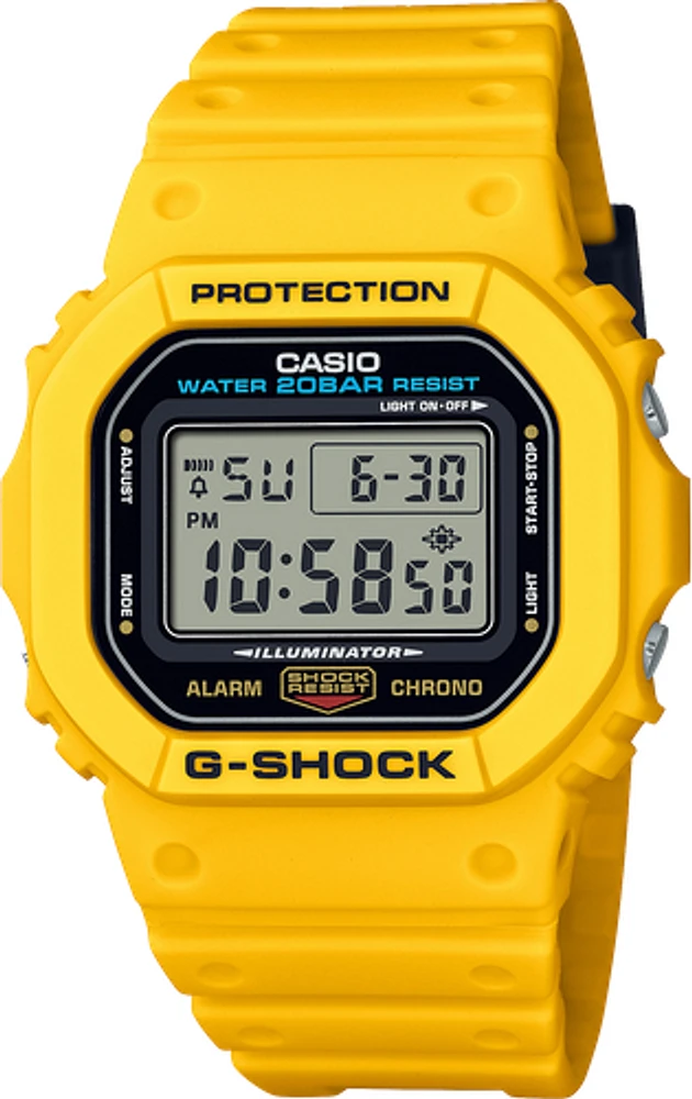 G-SHOCK DW-5600ED-9 YELLOW ORIGINAL