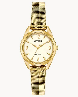 Citizen Eco-Drive Drive Gold-Tone Watch (Model EM0682-58P)