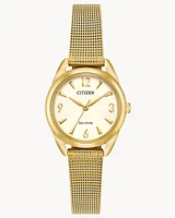 Citizen Eco-Drive Drive Gold-Tone Watch (Model EM0682-58P)