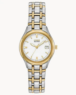 Citizen Eco-Drive Corso Two-tone Watch (Model EW1264-50A)