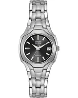 Citizen's Paradigm Quartz Titanium Watch with Silver-tone (Model EW1400-53H)