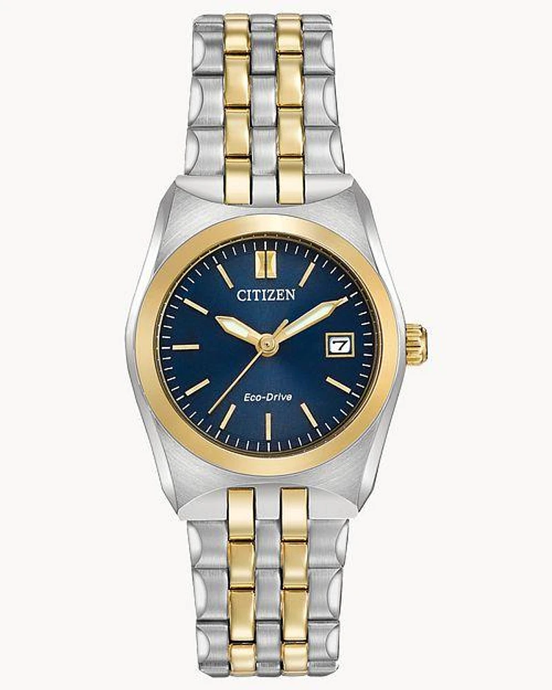 Citizen Eco-Drive Corso Two-tone Watch (Model EW2294-53L)