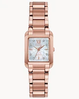 Citizen Eco-Drive Bianca Pink Rose-Tone Watch (Model EW5553-51D)