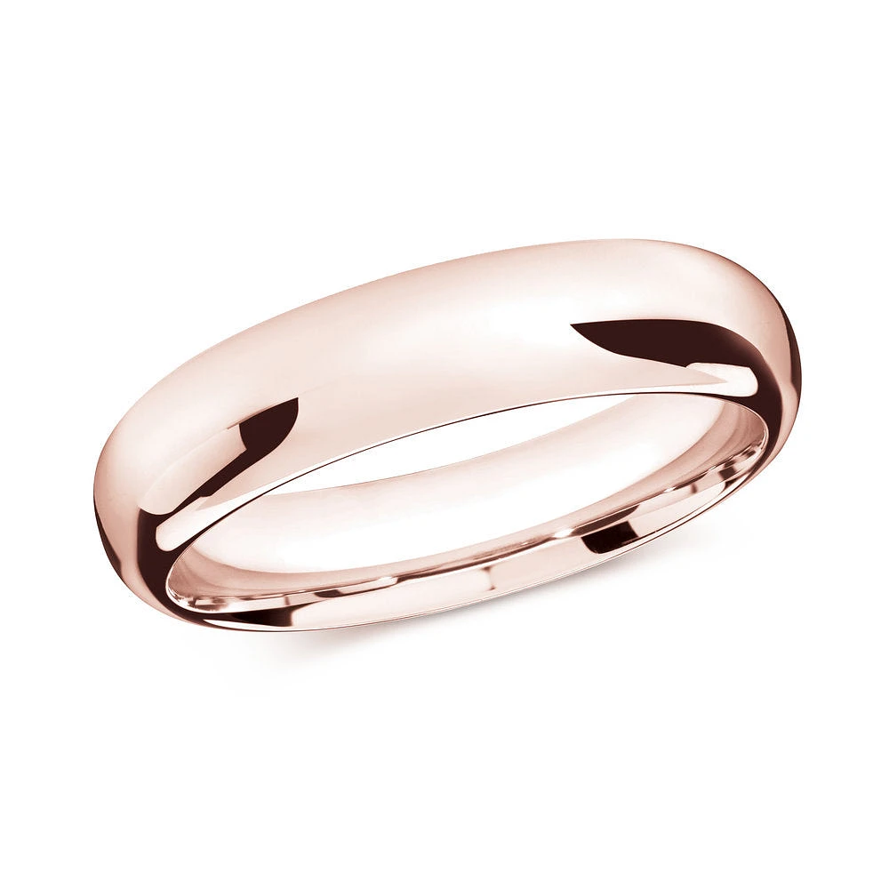 Rose Gold Ring Comfort Fit 6mm