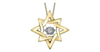 0.01 ct. T.W. Pulse Diamonds Yellow Gold Twinkles Pendant