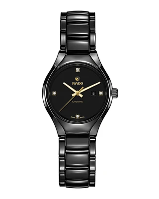 Rado True Automatic Diamonds Automatic Ceramic Watch-R27242712