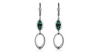 EXPRESSION ERINITE SWAROVSKI CRYSTAL 10X5 EARRING