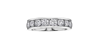 1.00 ct T.W. Diamond 14K White Gold Channel Set Anniversary Band