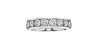 1.00 ct T.W. Diamond 14K White Gold Channel Set Anniversary Band