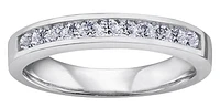 ct T.W. Diamond 14K White Gold Anniversary Band