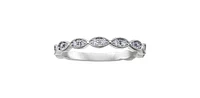 0.20 ct T.W. Marquise White Gold Ladies Band