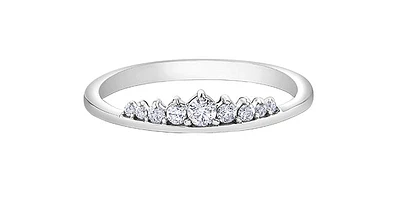 0.15 ct T.W. Tiara White Gold Ladies Band