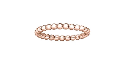 Bead Rose Gold Band