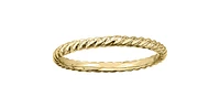 Rope Yellow Gold Band