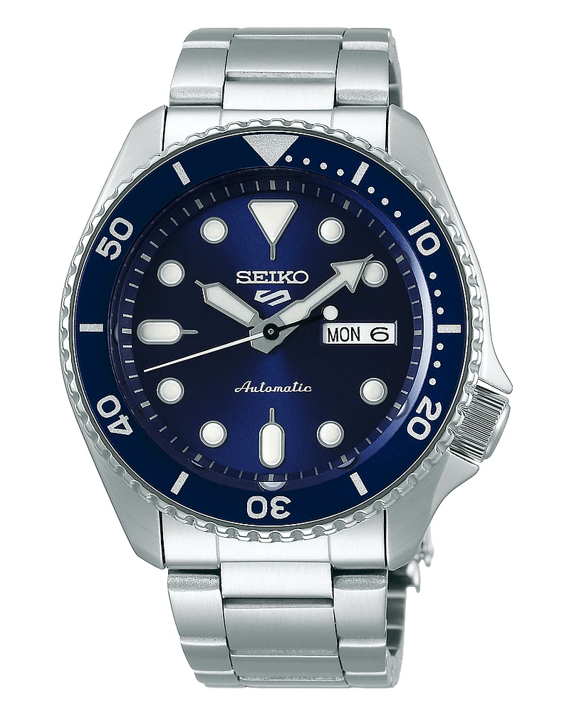 Seiko 5 Sport Blue Dial & Bezel Automatic Watch SRPD51K1