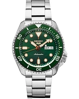 Seiko 5 Sport Automatic Watch Dark Green Dial SRPD63K1