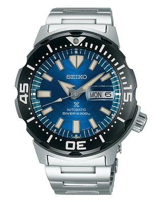 Seiko Propex Save The Ocean Samurai Blue Dial Silicone Strap SRPE09K1