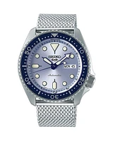 Seiko 5 Sports Automatic Silver Watch SRPE77K1