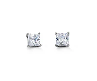 5mm Silver Square Studs