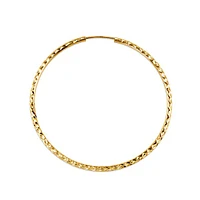 45mm Diamond Cut Yellow Gold Dazzles