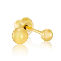 3mm Yellow Gold Ball - 01