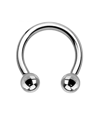 Horseshoe Barbell Silver 16g