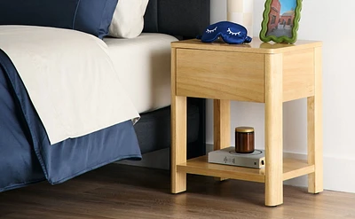 Repose Wooden Nightstand